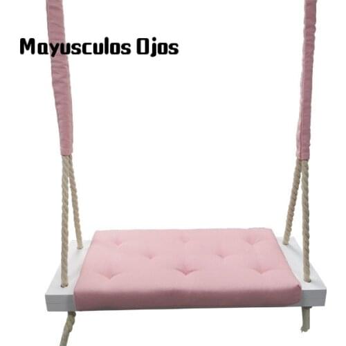 Princess Room Solid Wood Swing Outdoor Childrens Infant Hanging Chair Ceiling Hanging Indoor Balcony Child Swing