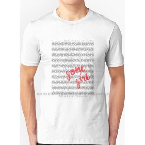 Cool Girl T Shirt 100% Pure Cotton Cool Girls Gone Monologue Gillian Flynn Quote Rosamund Pike