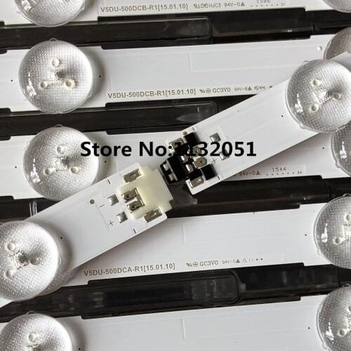 3set=36pcs LED Backlight for Sam sung UE50JU6400 UN50JU6500 V5DU-500DCB-R1 500DCA BN96-34796A 34795A S_5U70_50_FL_R6 L7