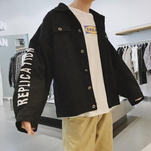 2021 New Spring and Autumn Korean Version Trend Denim Jacket