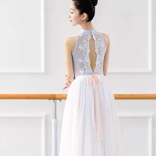 Dance Clothing Lace Embroidery Gymnastics Adult Dance Leotard for Women Lycra Sexy Ballet Leotards Dance Costumes for Girls