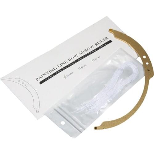 Permanet Makeup Ruler Measure Microblading ruler eyebrow shaping Makeup Tattoo Shaping Stencil Measuring Grooming Tool