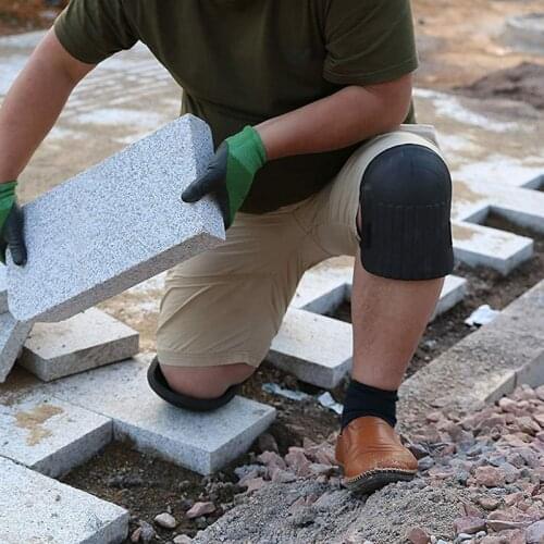 1 Pair Covered Foam Knee Pad Professional Protectors Sport Work Kneeling Pad New Arrival