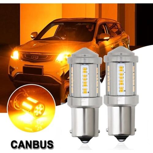 1pc 2016 40smd CanBus S25 1156 BA15S P21W LED BAY15D BAU15S PY21W lamp T20 LED 7440 W21W W21/5W led Bulbs For Turn Signal Light