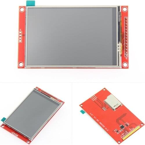 3.5 inch 320*240 SPI Serial TFT LCD Module Display Screen Optical Touch Panel Driver IC ILI9341 for MCU
