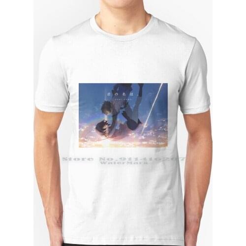 Kimmi No Na Wa / / Your Name Anime 6 T Shirt 100% Pure Cotton Your Name Kimi No Na Wa Kiminonawa Kimi No Nawa Kimino Nawa Your