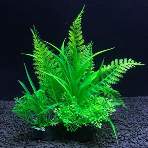 Simulation Artificial Plants Aquarium Decor Water Weeds Ornament Plant Fish Tank Aquarium Grass 14Cm Decoration