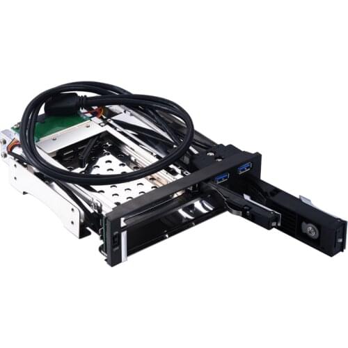 GloryStar 2.5+3.5 Sata Hard Drive Caddy Tray Multi-function 2.5 Hard Disk Case 3.5 Sata Bracket Hdd Mobile Rack