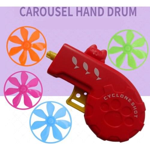 Gyro Skeleton Flying Skeletal Pistol Pans Ufo Dragonfly Children Toy outdoors sports Kids Toy plastic Flying Saucer toys