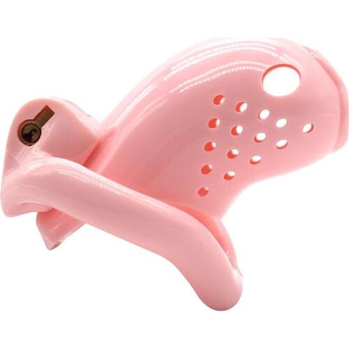 Male Chastity Cage With 4 Rings & Lock Fetish Bondage Chastity Device For Men Gay Anti-premature Ejaculation Abstinence Sex Toys