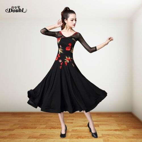 New woman Modern Dance Dress National Standard Competition Dress costume high-end performance ballroom dress
