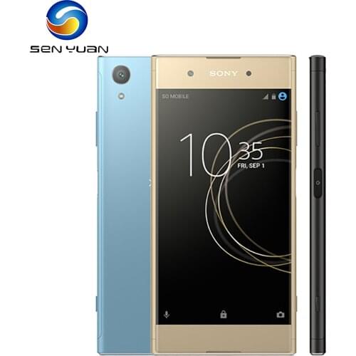 Original Sony Xperia XA1 Plus 4G LTE Mobile Phone 5.5" Unlocked G3426 Dual SIM Helio P20 OctaCore 3GB RAM 32GB ROM NFC CellPhone