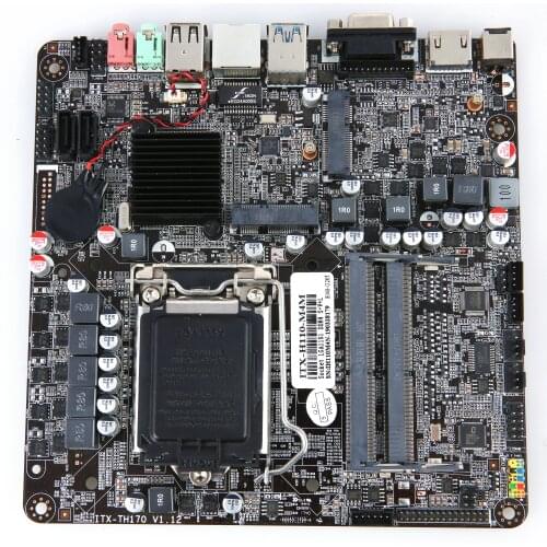 PCWINMAX Mini itx h110 DDR4 Support Intel LGA1151 Pentium/Celeron/Core I3 I5 I7 CPU