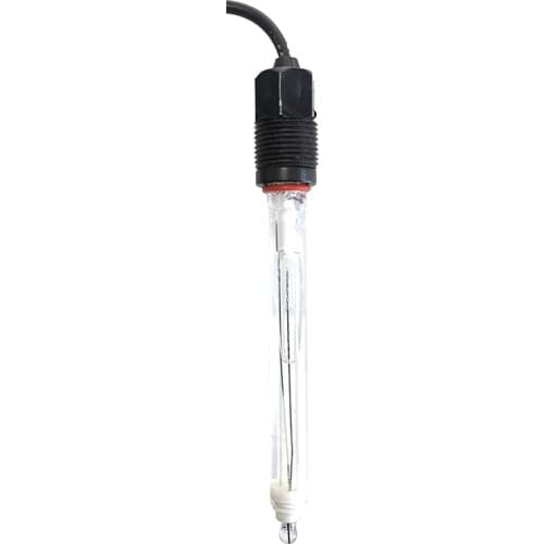 Industrial Online Glass pH electrode sensor probe Double Junction Corrosion resistant Cable 5m