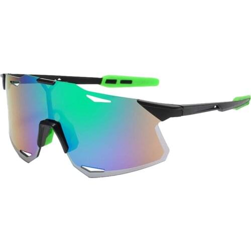 NEW Unisex Sports Sunglasses Large Frame UV Protection Color Film Sunglasses Non-slip Cycling Outdoor Sunglasses