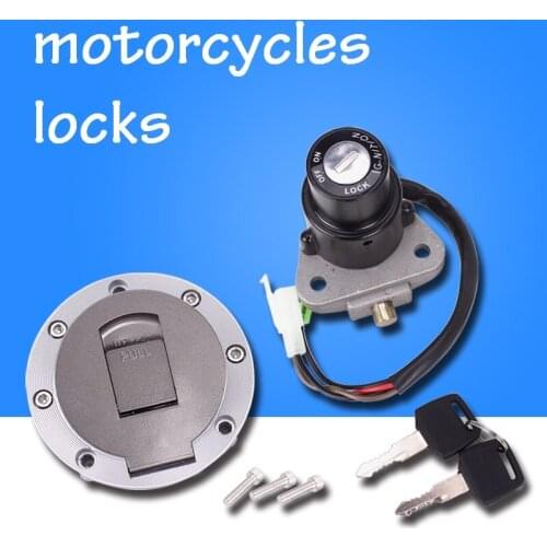 Motorcycle Ignition Fuel Gas Tank Cap Cover Lock For Yamaha FZR400 FZR250 TZR250 TZM150 TZR125 TDR125