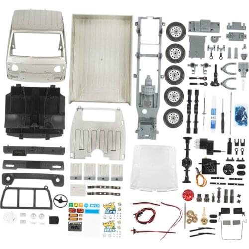 1/10 RC Truck Unassembled Kit Simulation RC Toys for Kids Youths Adults Gifts Electric Toy