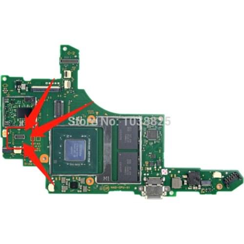 1pc Original new tf card socket sd card connector for Nintendo swith Micro SD card reader FPC connector socket