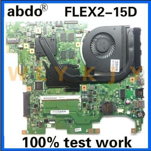 13310-1 448.01001.0011 for Lenovo FLEX2-15D notebook motherboard CPU A6-6310 DDR3 100% test work