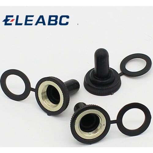 5pcs 12mm stainlesss steel toggle switch water proof cover