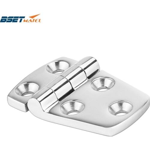 BSET MATEL Heavy Duty SS316 Boat Caravan RV Deck Cabinet Drawer Flush Door Strap Marine Hinge Boat Hinge Butt Hinge Hardware