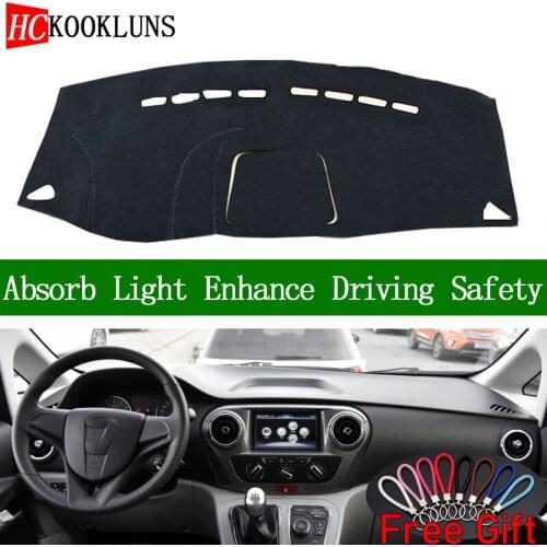 For JAC REFINE M3 2015 2016 2017-2019 Dashboard Cover Sun Shade Dash Mat Pad Carpet Car Stickers Interior Accessories