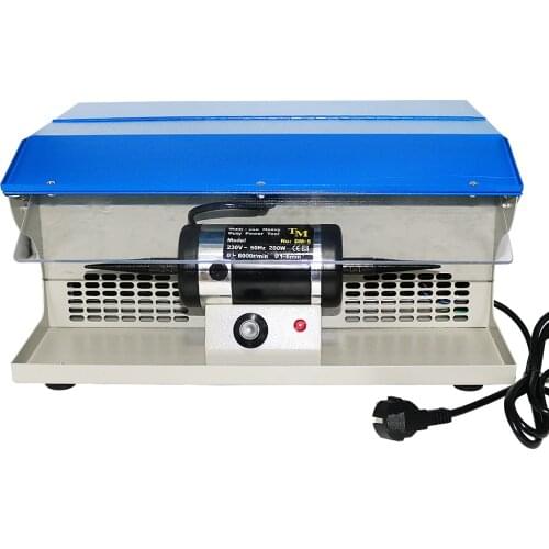 DM-5 Polishing Buffing Machine with Dust Collector Bench Jewelry Polisher Multi-Use Heavy Duty Power Tool 8000RPM