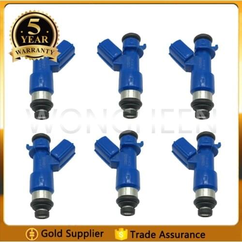 16450-RWC-A01 6pcs Fuel Injector 800CC For Acura Honda Civic RDX Integra RSX K20 K24 B16 B18 Nozzle Engine Injection 16450RWCA01