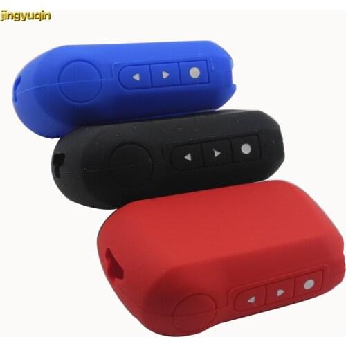 Jingyuqin 20pcs for Starline A92/A94/V62/A62/A64 LCD Remote Two Way Car Alarm System 3 Buttons Silicone Case Cover Styling