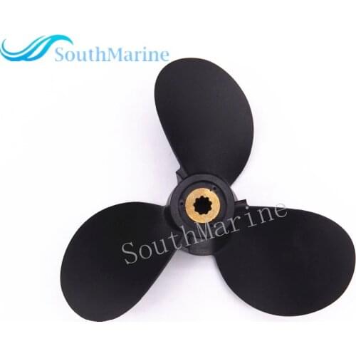 Boat Engine Propeller 7 1/2x8-BA for Yamaha 4HP 5HP 4A 5C F4A F6C F5A Outboard Motor 6E0-45941-01-00 7 1/2 x 8 - BA