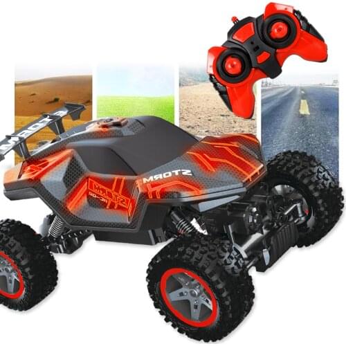 Kid Remote Control Light Spray Mountain Bike SUV Toy Boys And Girls 2.4G Four-wheel Drive Remote Control Climbing Car Toy Gift
