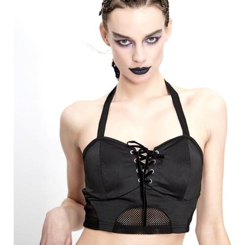 Fashionable sexy bikini slim tight tank top swimsuit beach swimming pool swimsuit top