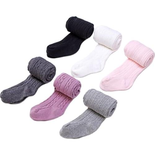 2020 Ins Fashion Autumn Baby Twist Knit Leggings 1-10Years Baby Girls Legging Clothing