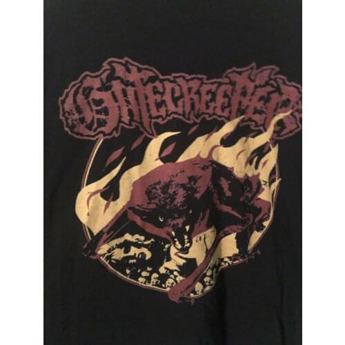 Gatecreeper Shirt Mens XL Nails Slayer Behemoth O-Neck T Shirt Men
