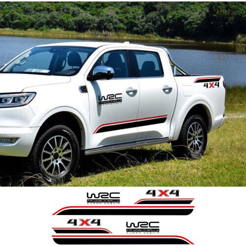 Pickup Door Side Decals For GWM Poer Pao Truck Trunk Bed Side Graphics Vinyl Decor Covers Car Sticker Auto Tuning Accessories