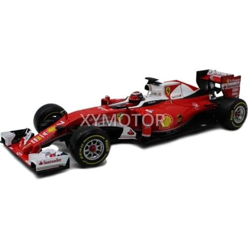 New 1:18 BBURAGO 16802 2016 For Ferrari FORMULA 1 F1 SF16-H KIMI RAIKKONEN #7 /S.Vettel 5# Diecast Model Car Toys Gifts Metal