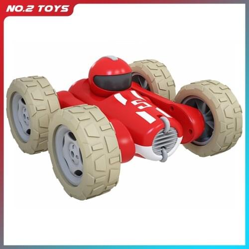 2020 NEW RC Stunt Car Driftt Off-Road Vehicle 2.4G 4CH Deformed 360 Degree Rotation Double-sided Flip Dancing Side Driving Toy