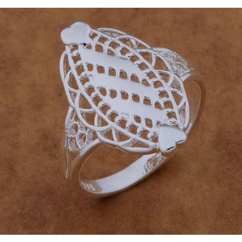 Wholesale Wedding Rings silver plated Fashion jewelry rings WR-526