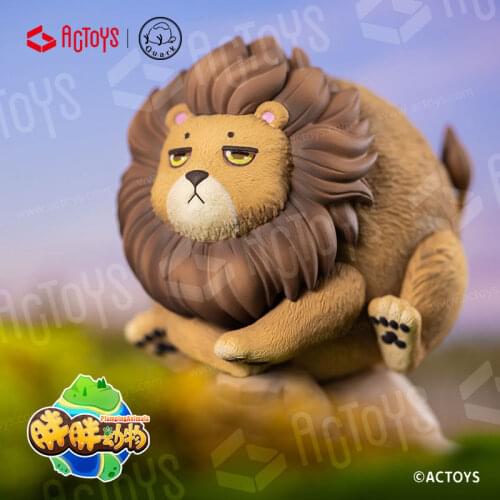 Genuine fat animal Q version series anime around cute toys popular desktop decoration gifts