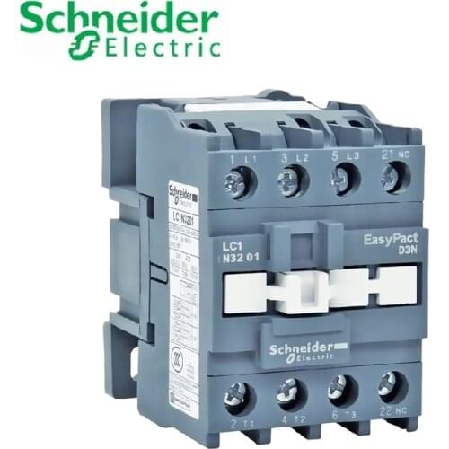 Schneider electric EasyPact D3N 3-ploe contactors LC1N32 1NC or 1NO 50HZ LC1N3201B5N LC1N3210B5N LC1N3201M5N LC1N3210M5N