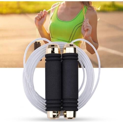Jump Rope Anti-skidding Handle Thickened Adjustable Workout Fitness Jump Rope for Gym Weight Lose Jumping Training Rope