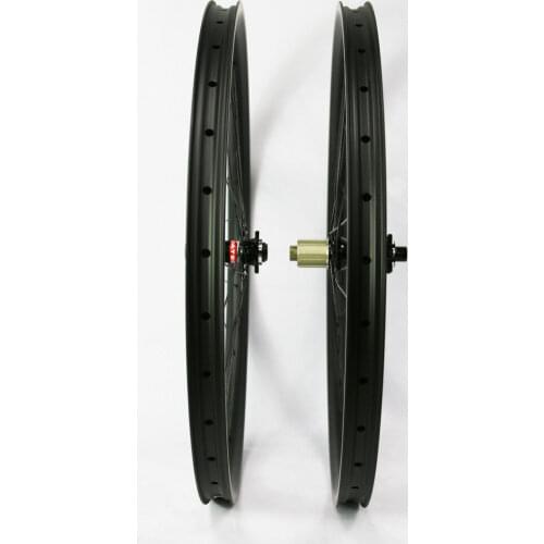 Carbon mountain bike 29er wheels mtb carbon rim 29 inch all mountain 29'' 35mm novatec 791 792 hub wheelset carbon mtb enduro