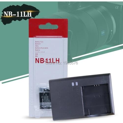 1pcs NB-11L NB-11LH Battery for Canon PowerShot A2400 A2500 A2600 A3400 A3500 A4000 With Digital Camera CB-2LDE charger