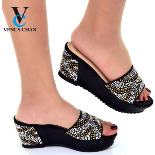 Black Shoes Woman Sandals PVC Jelly Crystal Heel Transparent Light Sexy Clear High Heels Summer Sandals Pumps Shoes Size 38-42