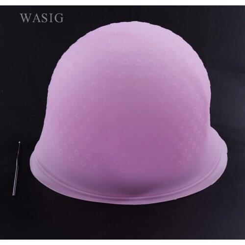 1pcs Pro Salon Dye Silicone Cap Hair Color Coloring Highlighting Reusable Caps Hat Frosting Tipping Dyeing Color Styling Tools