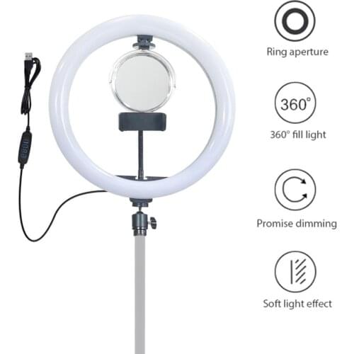 12 Inch Selfie LED Ring Light with Tripod Stand & Remote Control, 3 Color Ring Lamp For Pfotography,Make up,Video,Youtube