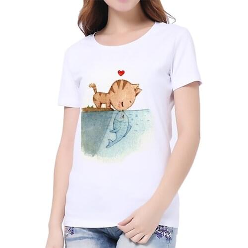 2022 Summer Pet Cat Pattern 3DT Shirt Female Harajuku Shirt Boy Girl Short Sleeve Oversized T-shirt Fashion Clothing XXL-6XL