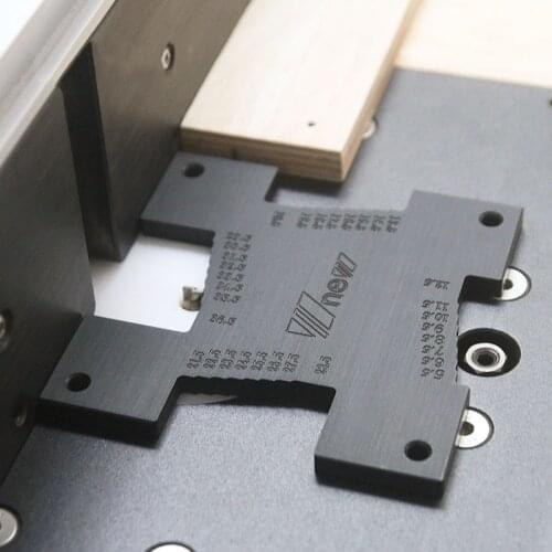 5-36mm/5.5-36.5mm 2pc/set For table saw ,milling machine, flip-chip engraving measuring cutter head height ruler Measuring Tools