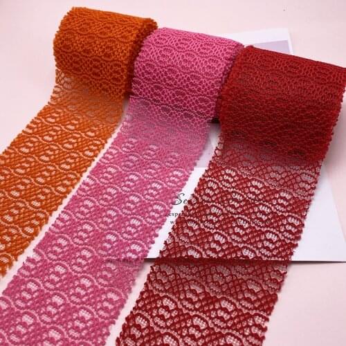 7cm crochet mesh Tulle for diy handmade bowknot Organza Birthday Decoration Wedding Decor Party Supplies