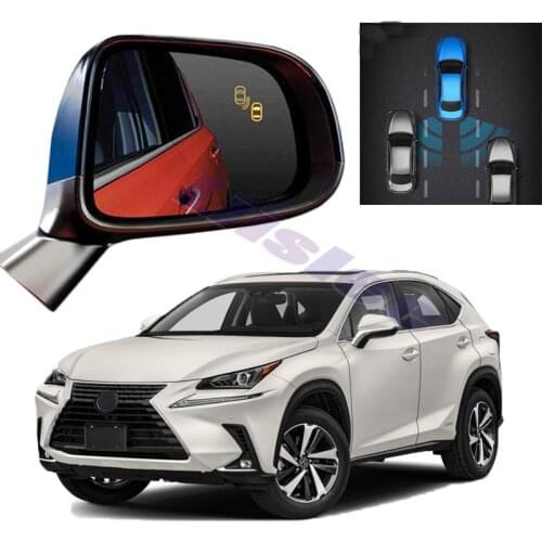 Car BSM BSD BSA Radar Warning Safety Driving Alert Mirror Detection Sensor For Lexus NX AZ10 2015 2016 2017 2018 2019 2020